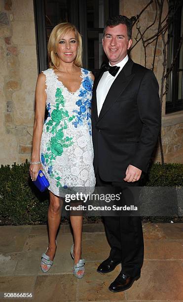 Sutton Stracke and Christian Stracke attend the PSLA Winter Gala on February 6, 2016 in Beverly Hills, California.