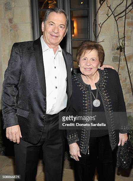 Alec Gores and Tata Gores attend the PSLA Winter Gala on February 6, 2016 in Beverly Hills, California.
