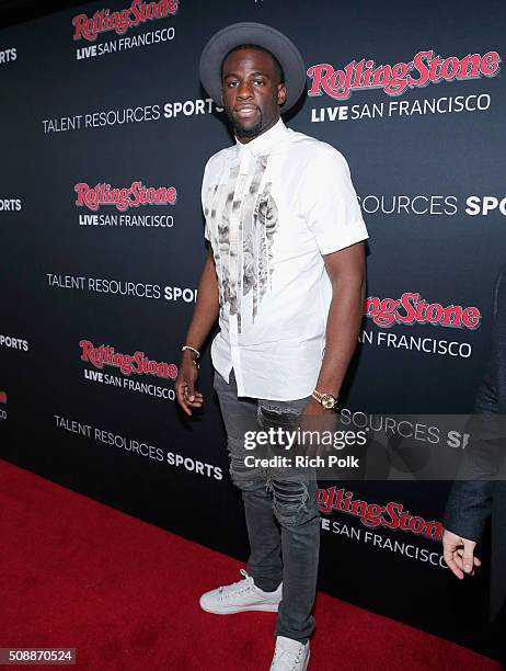 Player Draymond Green attends Rolling Stone Live SF with Talent Resources on February 7, 2016 in San Francisco, California.