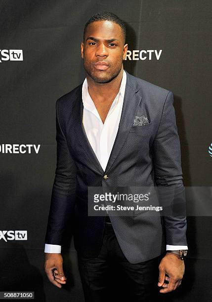 Player DeMarco Murray attends DirecTV Super Saturday Night Co-hosted by Mark Cuban's AXS TV at Pier 70 on February 6, 2016 in San Francisco,...