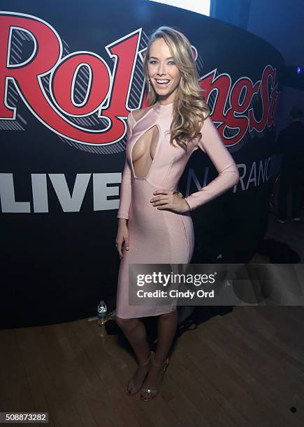 Miss USA 2015 Olivia Jordan attends Rolling Stone Live SF with Talent Resources on February 7, 2016 in San Francisco, California.