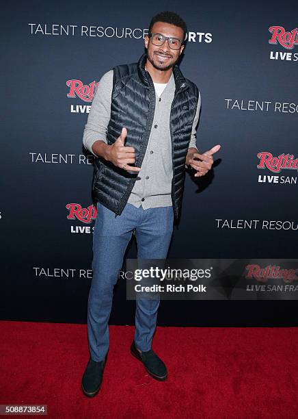 Player Leandro Barbosa attends Rolling Stone Live SF with Talent Resources on February 7, 2016 in San Francisco, California.