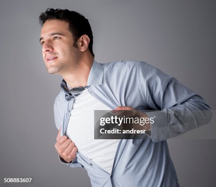 Business superhero Business superhero