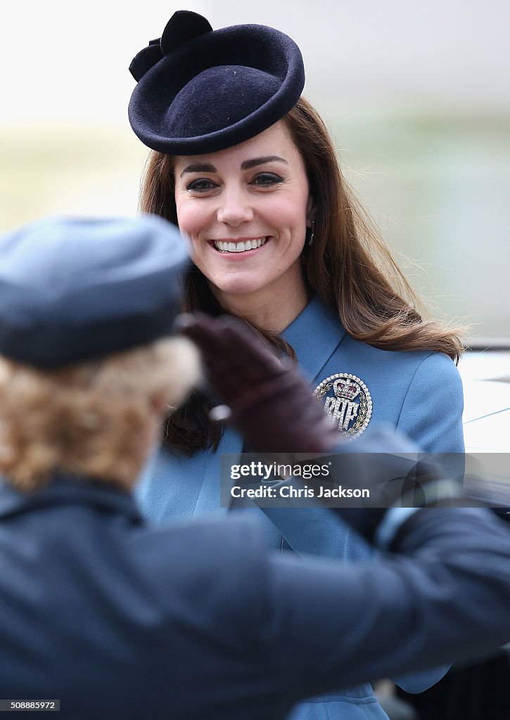 Duchess Of Cambridge Marks 75th Anniversary of RAF Air Cadets