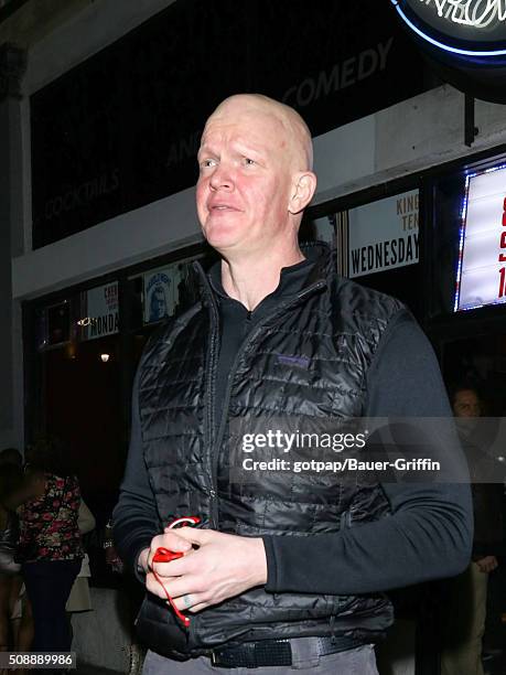 Derek Mears is seen on February 06, 2016 in Los Angeles, California.