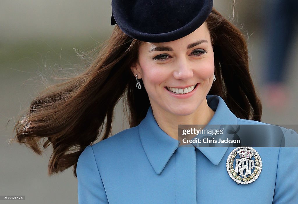 Duchess Of Cambridge Marks 75th Anniversary of RAF Air Cadets