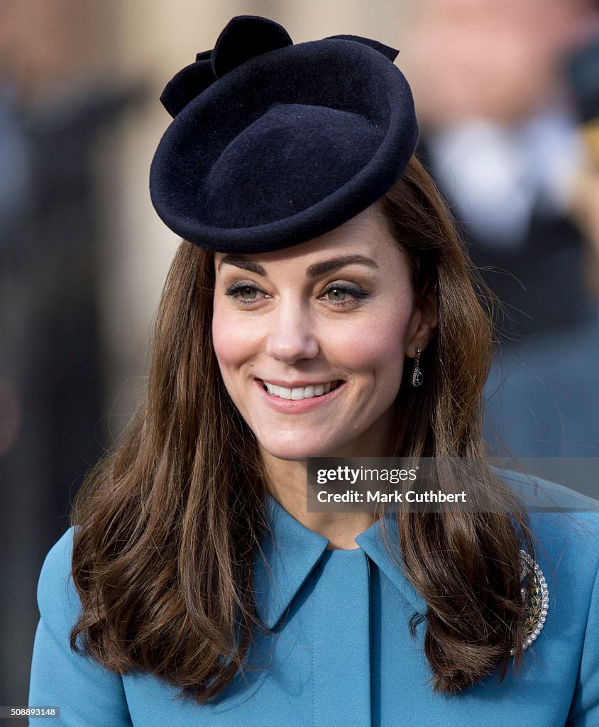 Duchess Of Cambridge Marks 75th Anniversary of RAF Air Cadets