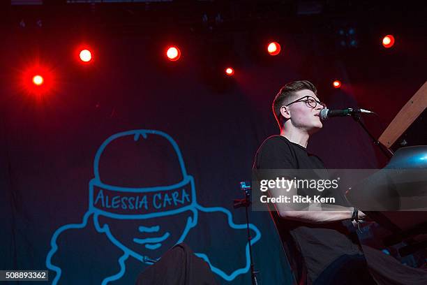 Musician/vocalist Kevin Garrett performs in concert at Emo's on February 6, 2016 in Austin, Texas.