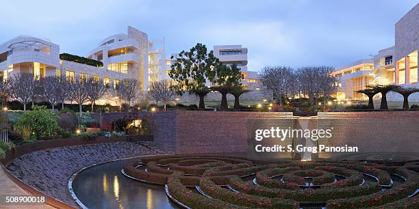 getty center-los ángeles - getty centre fotografías e imágenes de stock