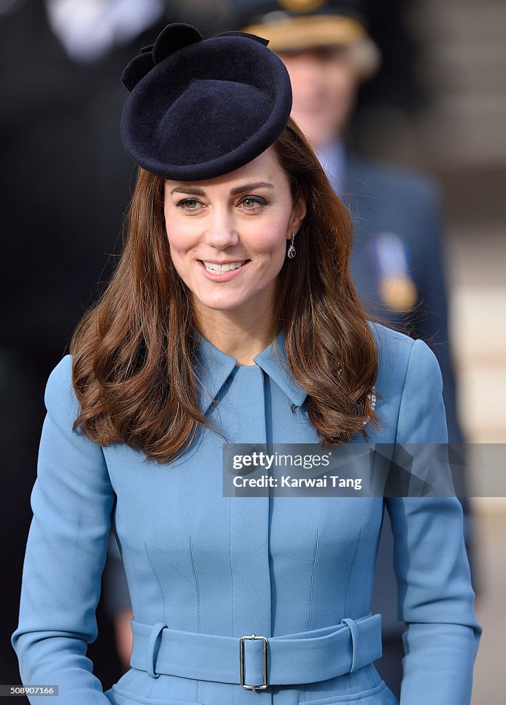 Duchess Of Cambridge Marks 75th Anniversary of RAF Air Cadets