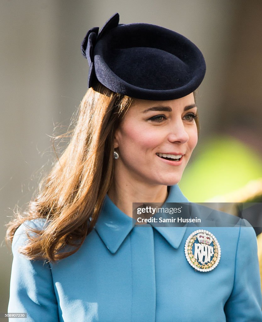 Duchess Of Cambridge Marks 75th Anniversary of RAF Air Cadets