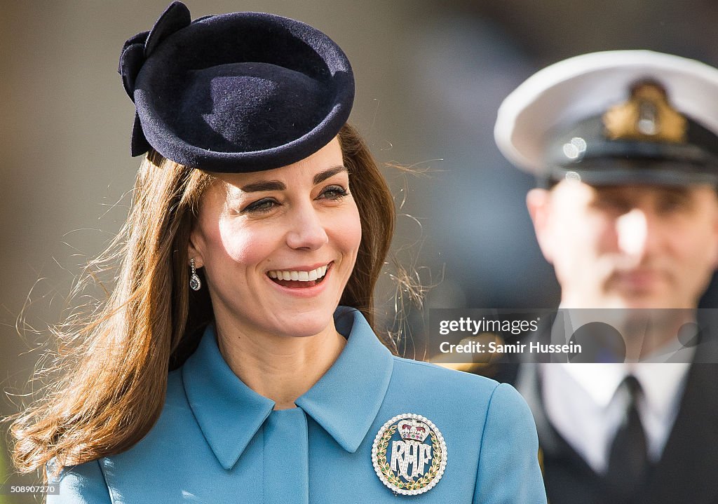 Duchess Of Cambridge Marks 75th Anniversary of RAF Air Cadets