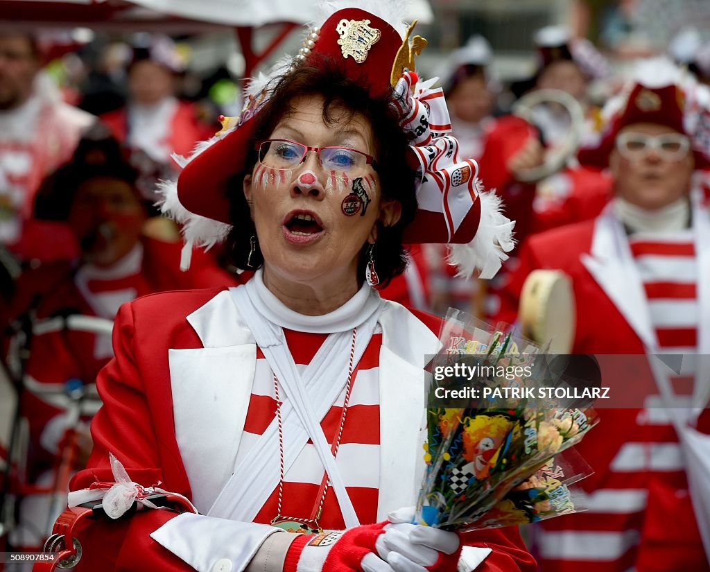 GERMANY-CARNIVAL-COLOGNE-SECURITY