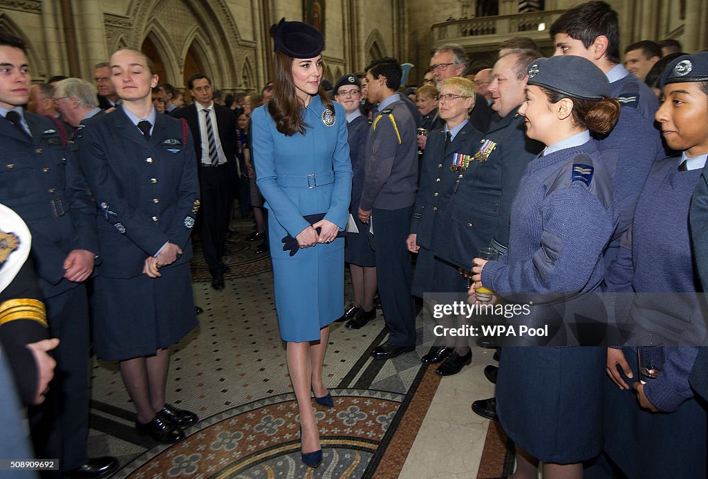 Duchess Of Cambridge Marks 75th Anniversary of RAF Air Cadets