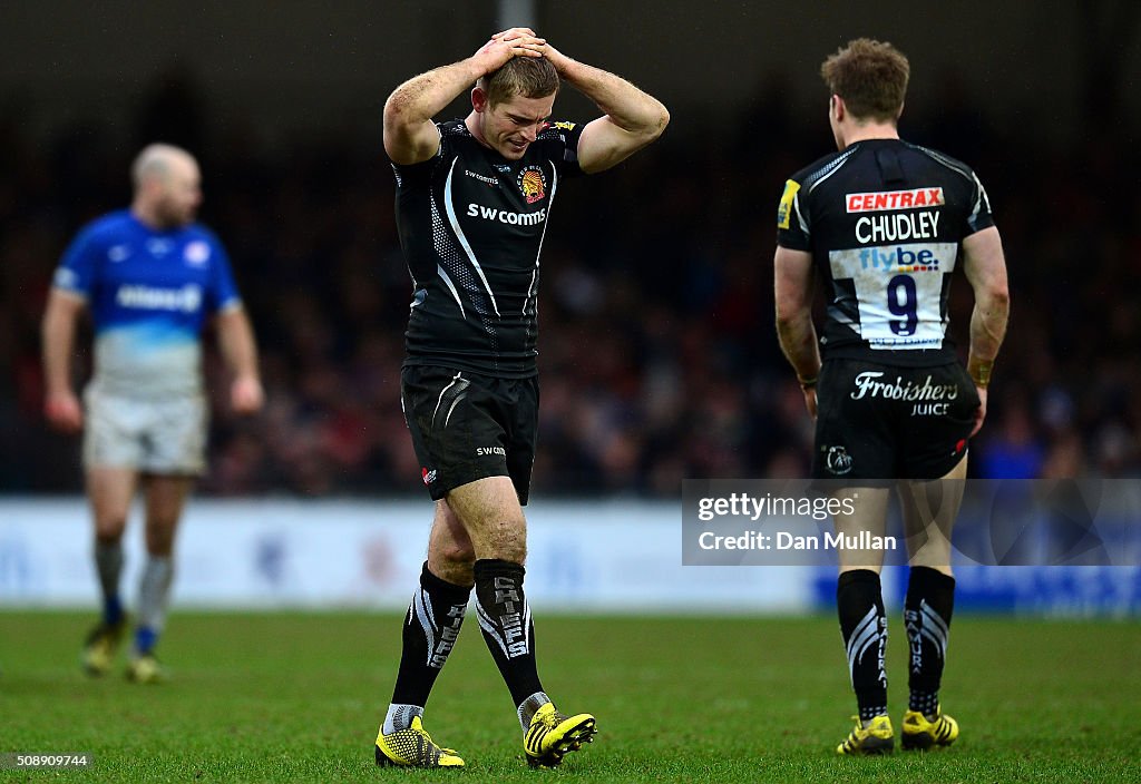 Exeter Chiefs v Saracens - Aviva Premiership