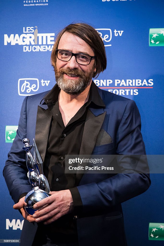 Wim Willaert, winner of the Best Actor in a leading role, at...