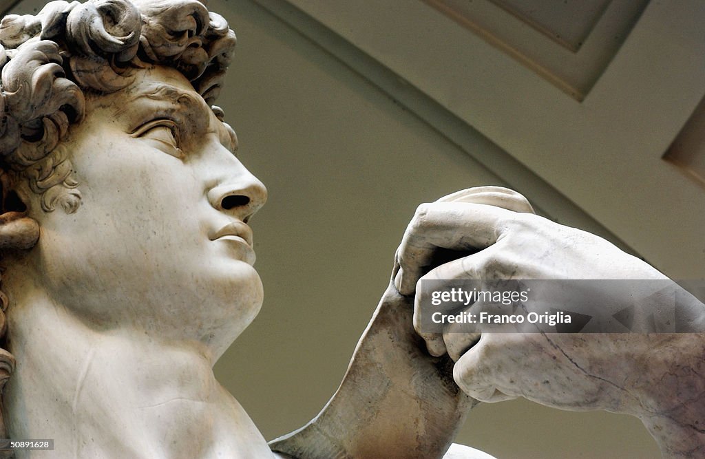 Restoration Work Completed On Michelangelo's David