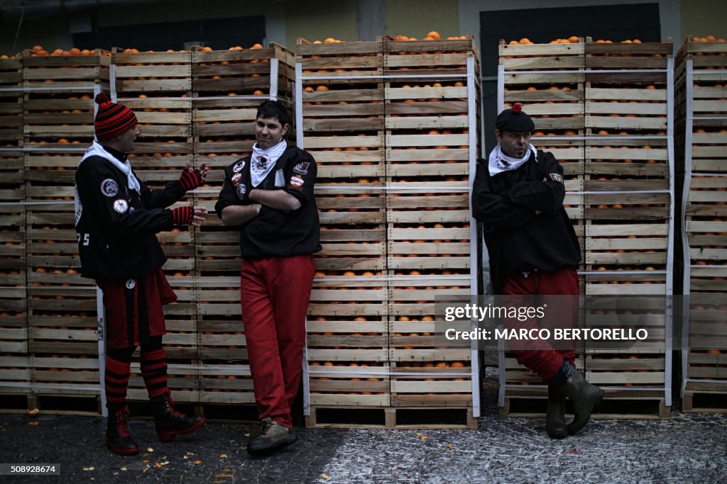 ITALY-CARNIVAL-IVREA