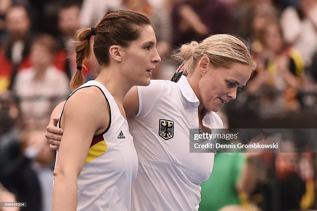 Germany v Switzerland - 2016 FedCup Day 2