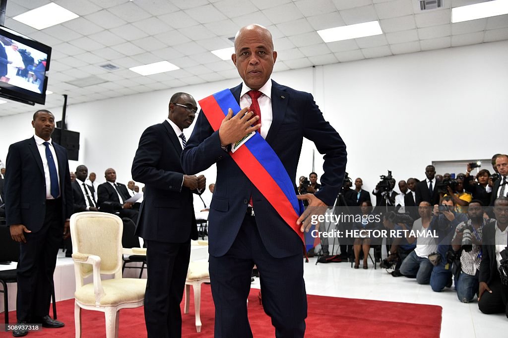 HAITI-VOTE-ELECTION-MARTELLY