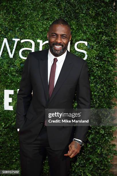 Idris Elba attends the London Evening Standard British Film Awards at Television Centre on February 7, 2016 in London, England.