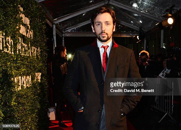 Ralf Little arrives at the London Evening Standard British Film Awards at Television Centre on February 7, 2016 in London, England.