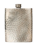 Old pewter flask