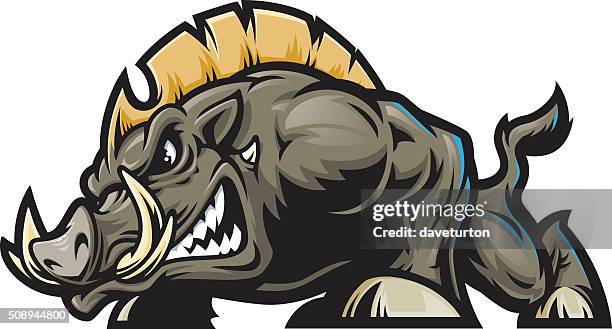 Mean Razorback Face 105 Mean Look Cartoon Stock Photos, High-Res Pictures, and Images ...