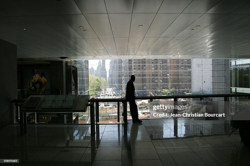 Time Warner Building At Columbus Circle Opens For Business