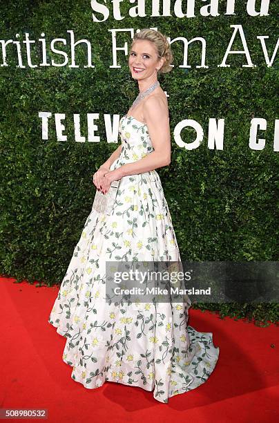 Emilia Fox attends the London Evening Standard British Film Awards at Television Centre on February 7, 2016 in London, England.