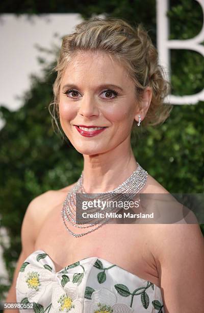 Emilia Fox attends the London Evening Standard British Film Awards at Television Centre on February 7, 2016 in London, England.