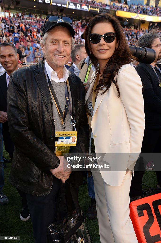 Celebrities At Super Bowl 50