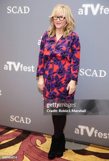 Rachael Harris attends the 'Lucifer' event aTVfest on February 7, 2016 in Atlanta, Georgia.