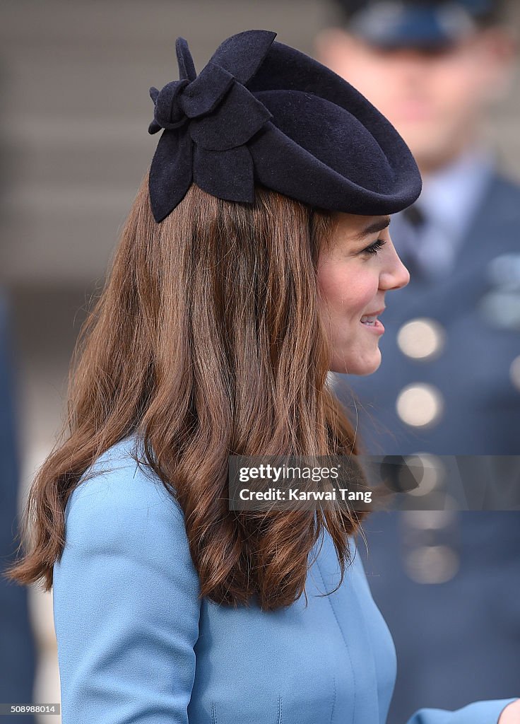 Duchess Of Cambridge Marks 75th Anniversary of RAF Air Cadets