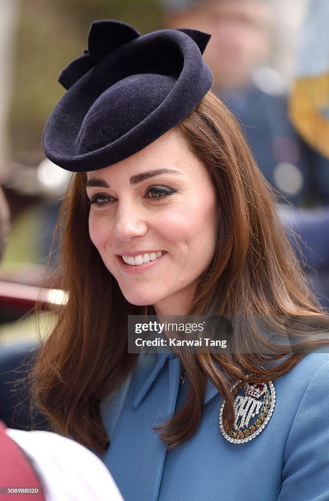 Duchess Of Cambridge Marks 75th Anniversary of RAF Air Cadets