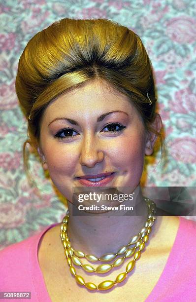 Actress Sarah Churm attends photocall to launch forthcoming play "Billy Liar" at the Churchill Theatre, Bromley on May 26, 2004 in Kent, England....