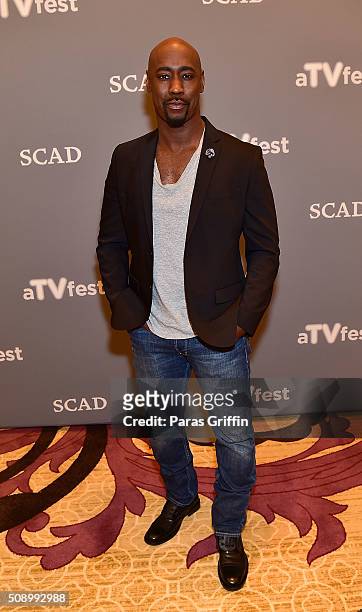 Actor D.B. Woodside attends 'Lucifer' event during aTVfest 2016 presented by SCAD on February 7, 2016 in Atlanta, Georgia.