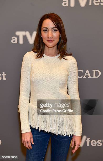 Actress Bree Turner attends the 'Grimm' event during aTVfest 2016 presented by SCAD on February 7, 2016 in Atlanta, Georgia.