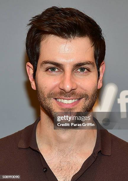 Actor David Giuntoli attends the 'Grimm' event during aTVfest 2016 presented by SCAD on February 7, 2016 in Atlanta, Georgia.