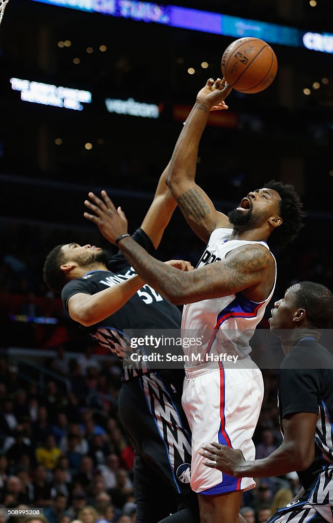 Minnesota Timberwolves v Los Angeles Clippers