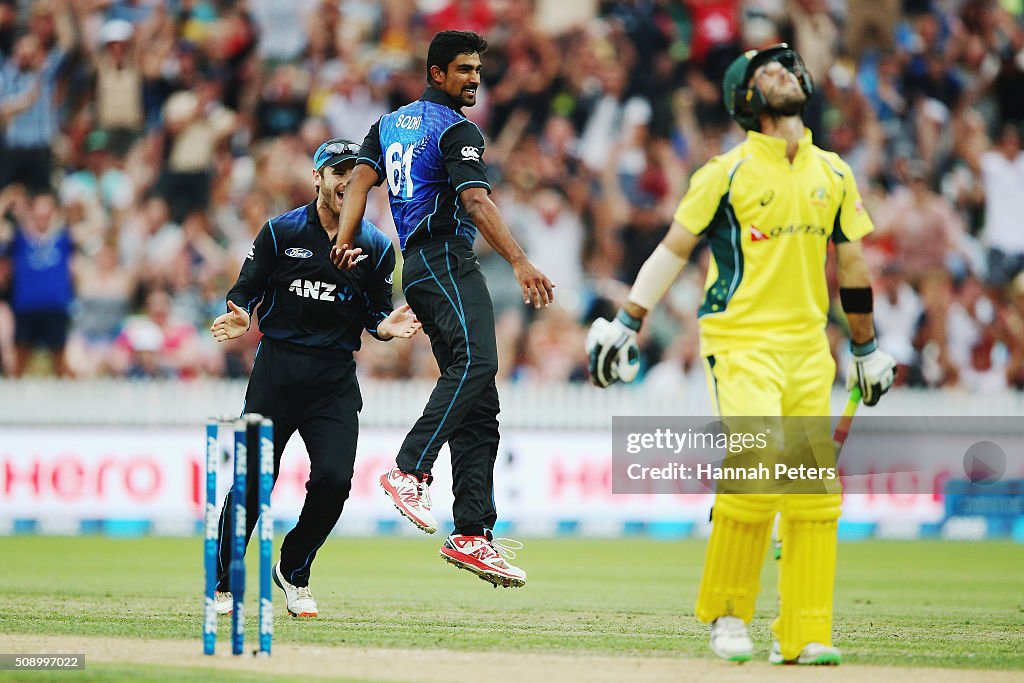 New Zealand v Australia - 3rd ODI