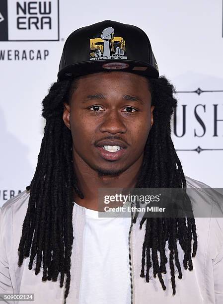 Player Sammy Watkins attends the New Era Super Bowl party at The Battery on February 6, 2016 in San Francisco, California.