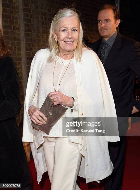 Vanessa Redgrave attends the London Evening Standard British Film Awards at Television Centre on February 7, 2016 in London, England.