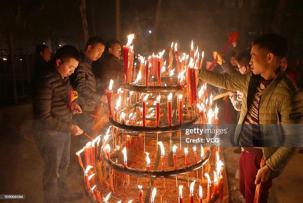 Chinese People Celebrate The Year Of Monkey