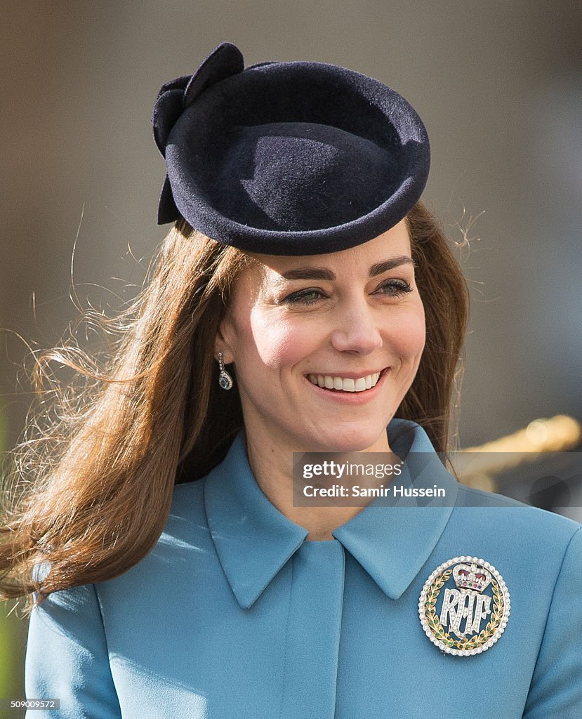 Duchess Of Cambridge Marks 75th Anniversary of RAF Air Cadets