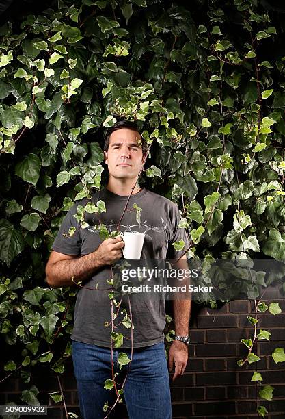 Actor and comedian Rob Delaney is photographed for the Observer on August 23, 2012 in London, England.