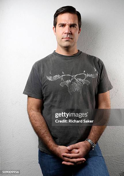 Actor and comedian Rob Delaney is photographed for the Observer on August 23, 2012 in London, England.