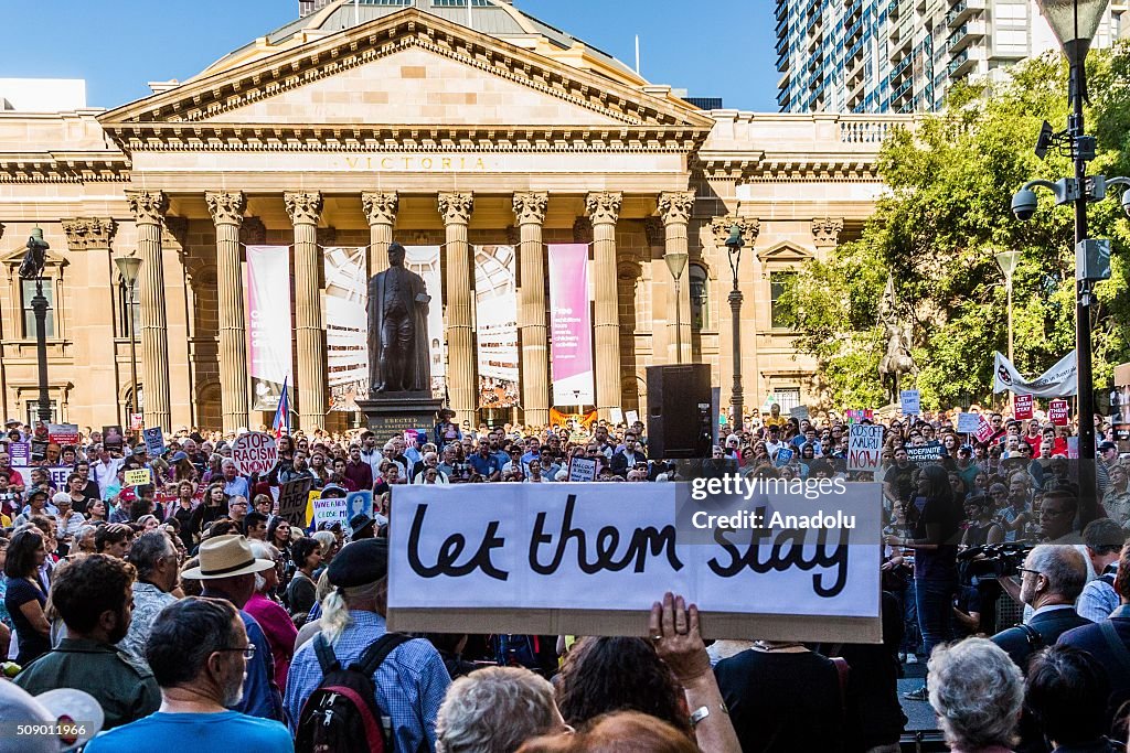 Protest in Australia
