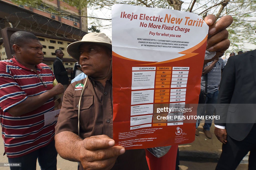 NIGERIA-DEMO-ELECTRICITY