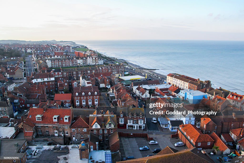 England: Aerial View of Cromer